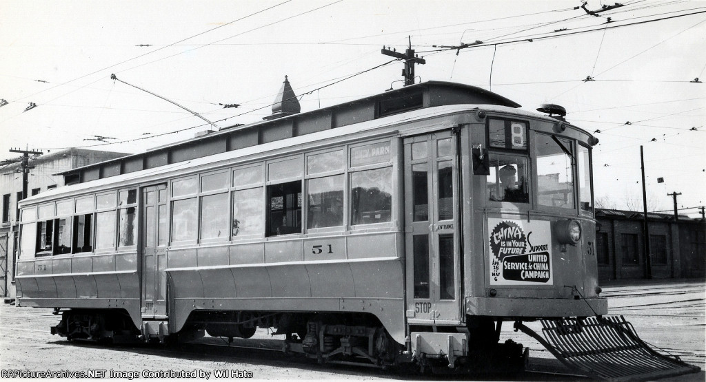 Denver Tramway Car 51